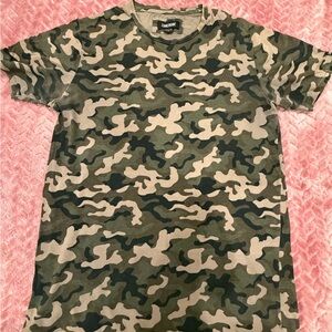 Zanerobe Green and Brown Camouflage Tee